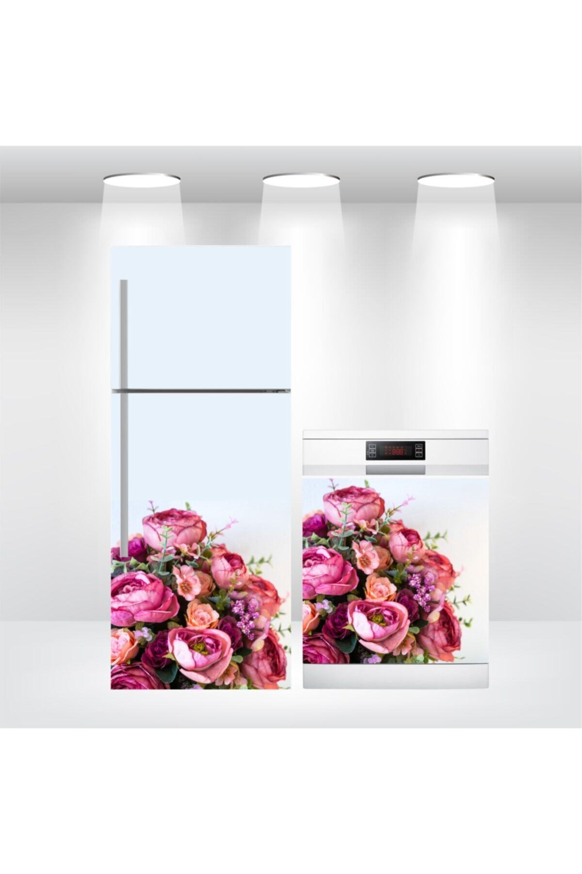 Buzdolabı Ve Bulaşık Makinesi Kapak Kendinden Yapışkanlı Sticker Folyo Kaplama