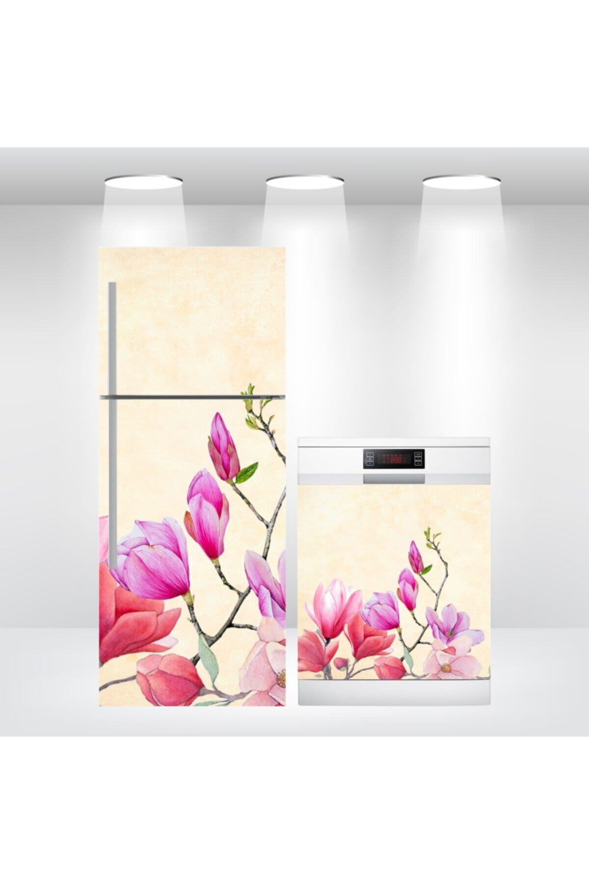 Buzdolabı Ve Bulaşık Makinesi Kapak Sticker Folyosu Manolya