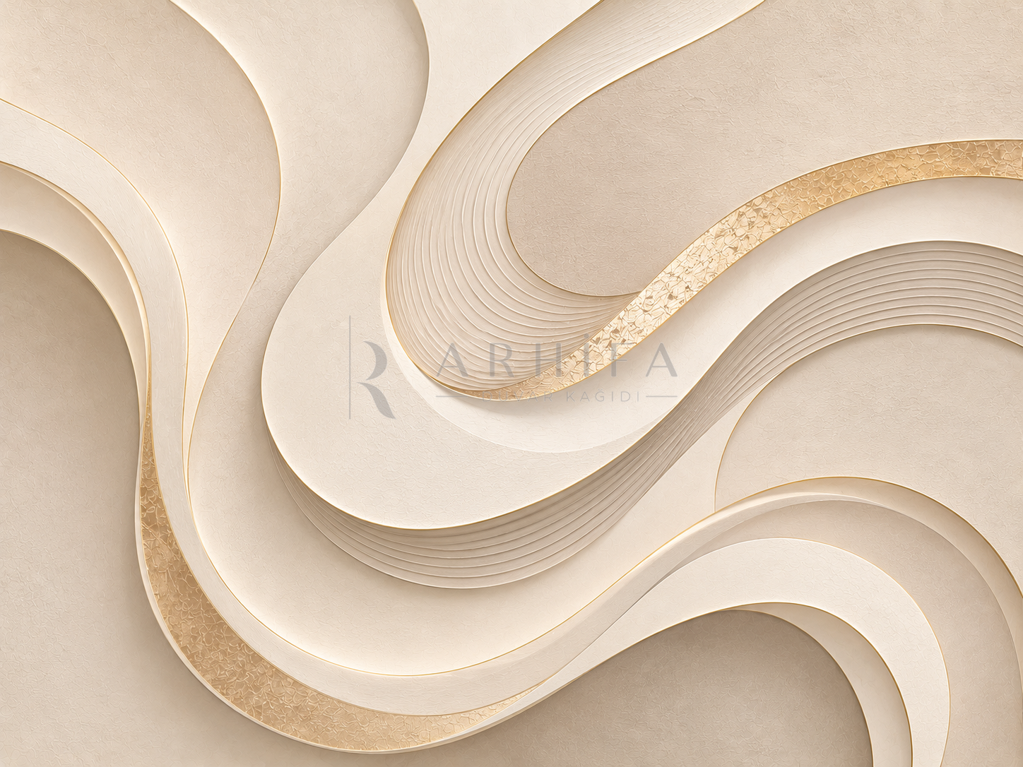 — Sculpted Flow Duvar Kağıdı (AC-004) – görsel 2