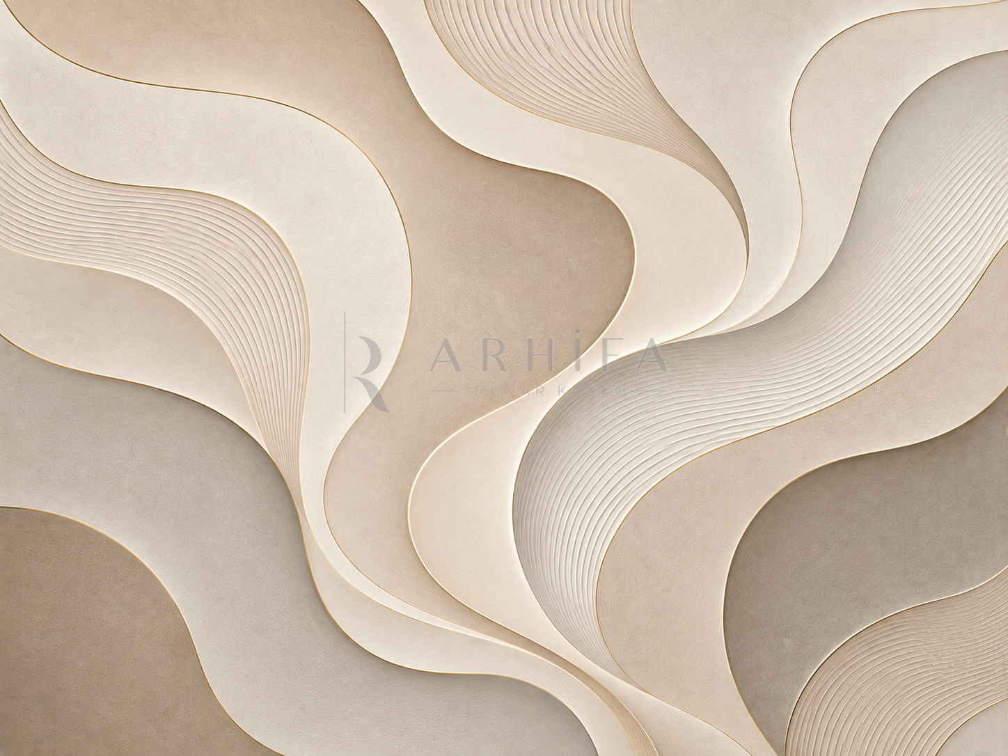 — Flowing Forms Duvar Kağıdı (AC-008) – görsel 2