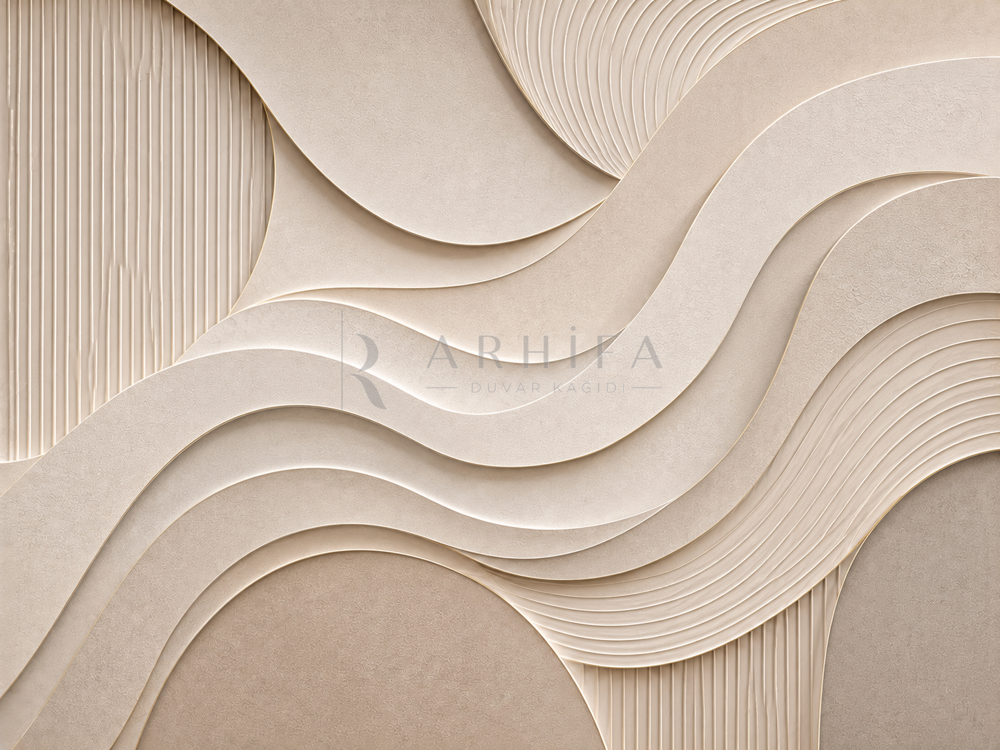 — Sculpted Layers Duvar Kağıdı (AC-012A) – görsel 2