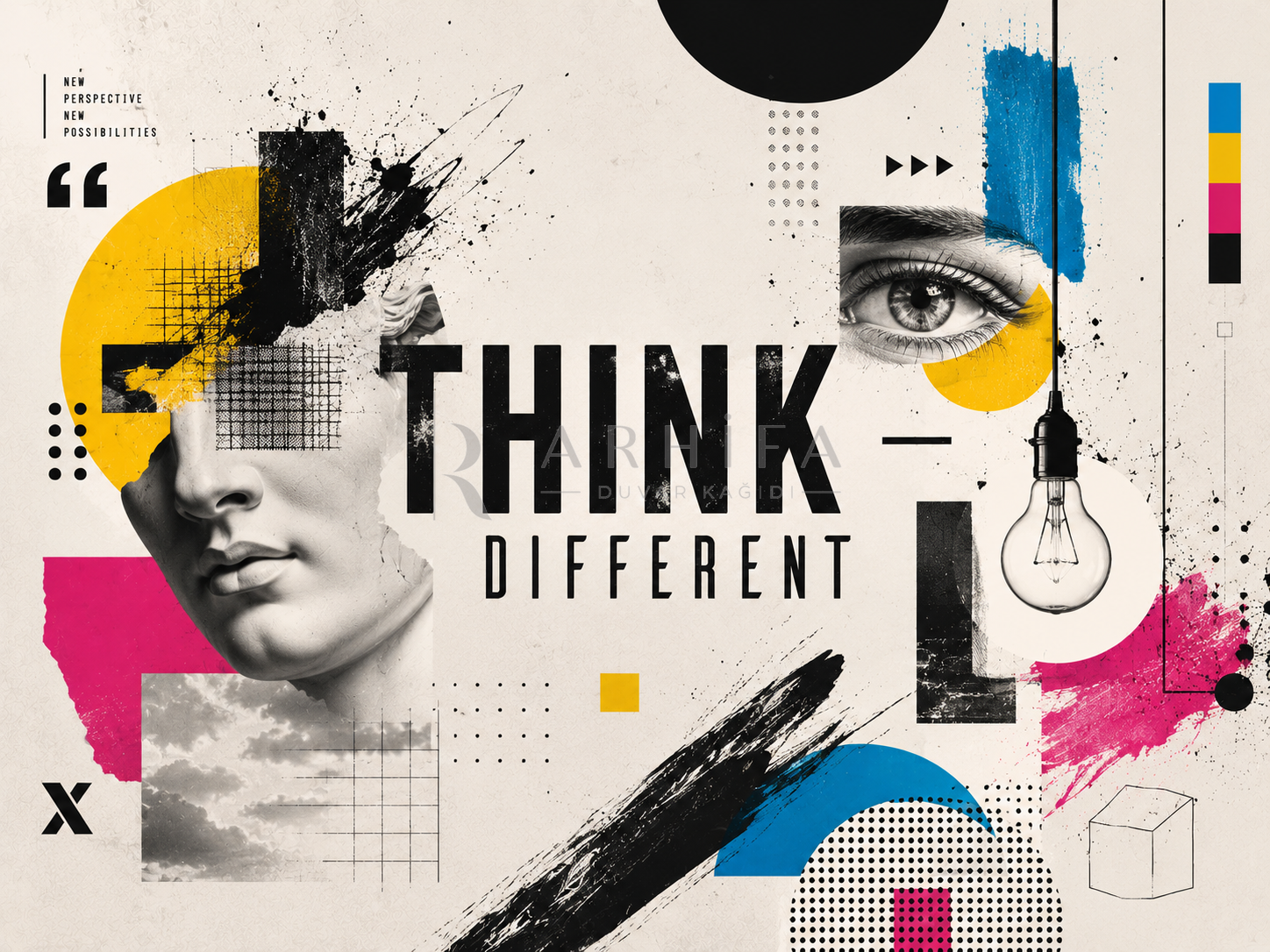 Think Different Duvar Kağıdı (C09-AD-002) – görsel 2
