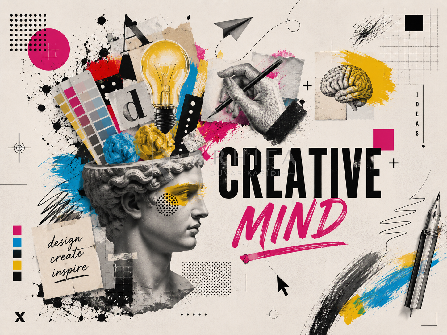 Creative Mind Duvar Kağıdı (C09-AD-004) – görsel 2