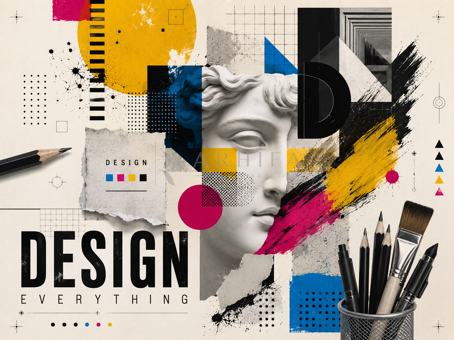 Design Everything Duvar Kağıdı (C09-AD-005) – görsel 2