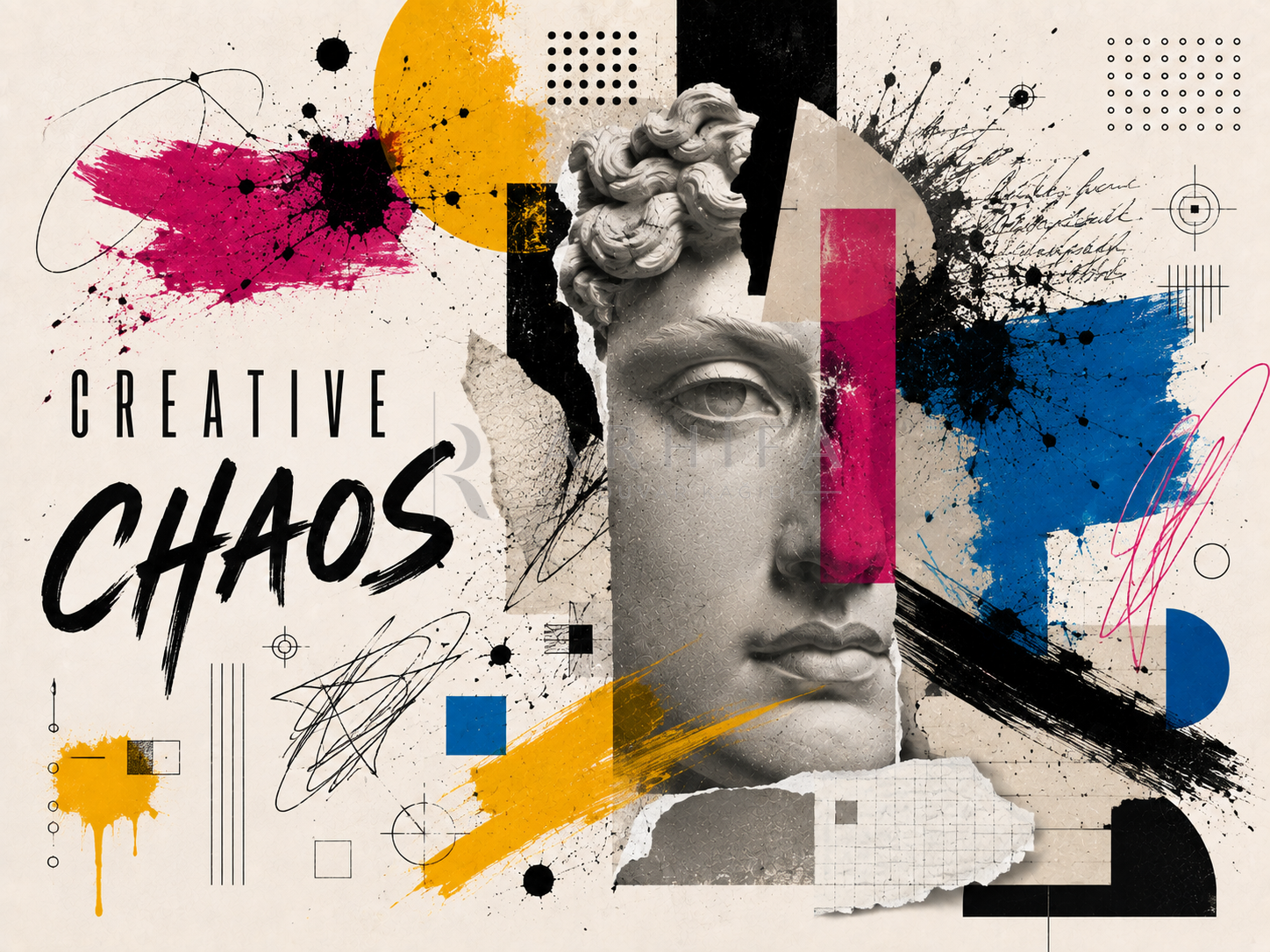 Creative Chaos Duvar Kağıdı (C09-AD-009) – görsel 2