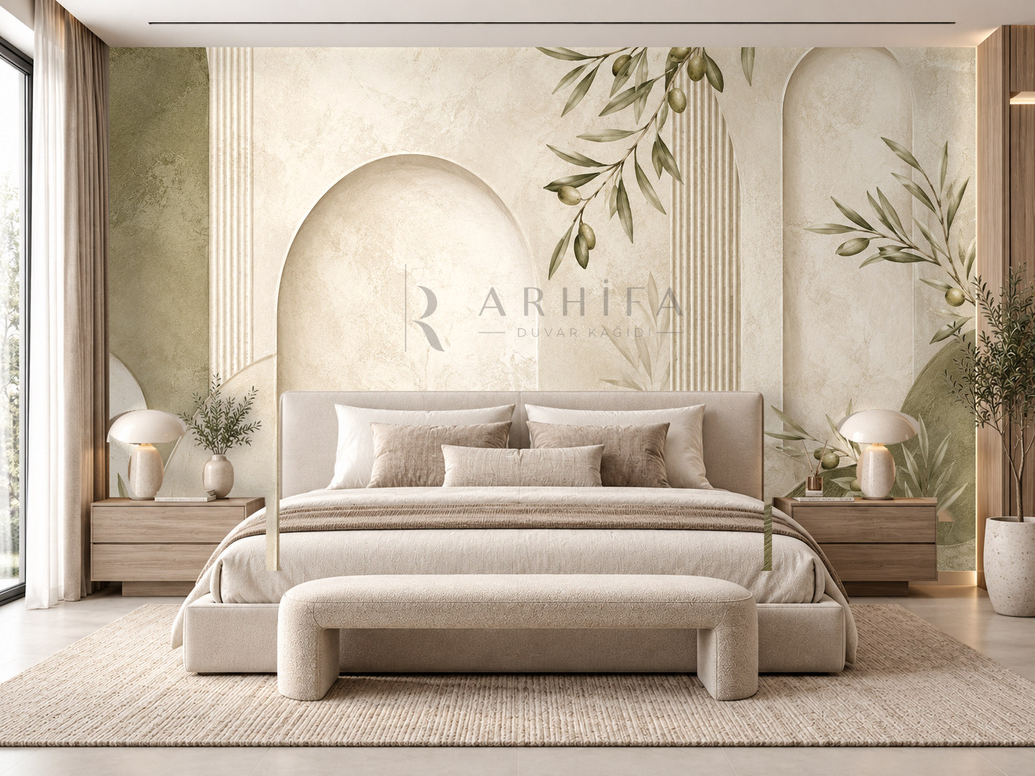— Olive Essence Duvar Kağıdı (OL-001) – görsel 1