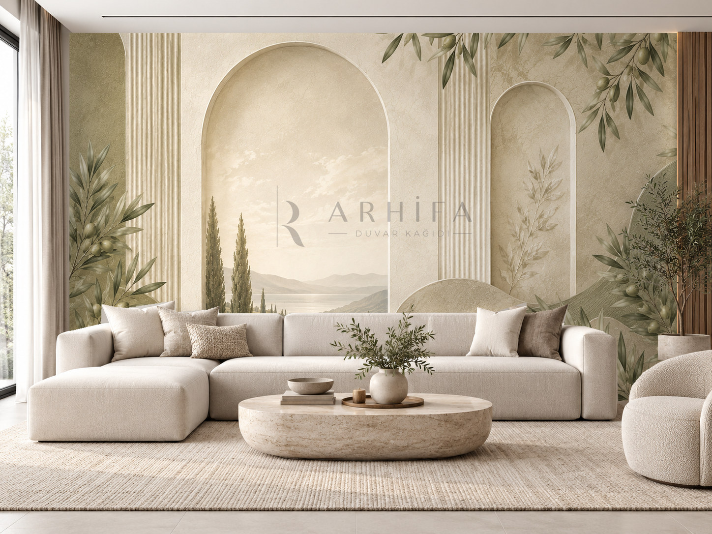 — Natural Arch Duvar Kağıdı (OL-005) – görsel 1