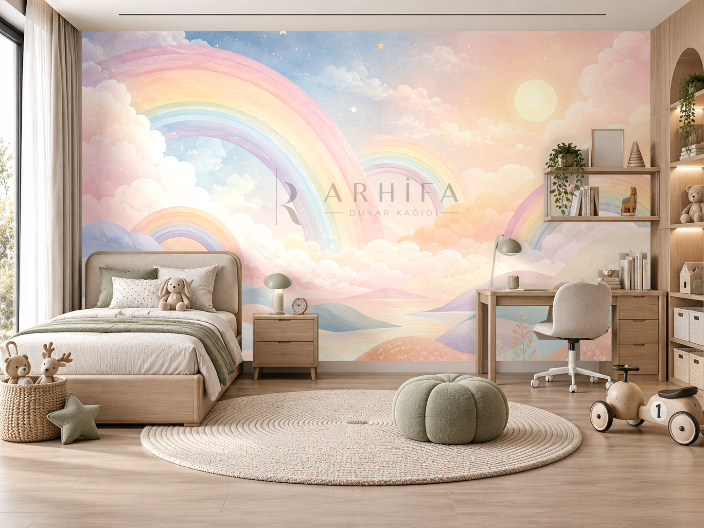 Rainbow Dreams Duvar Kağıdı (RB-003) – görsel 1