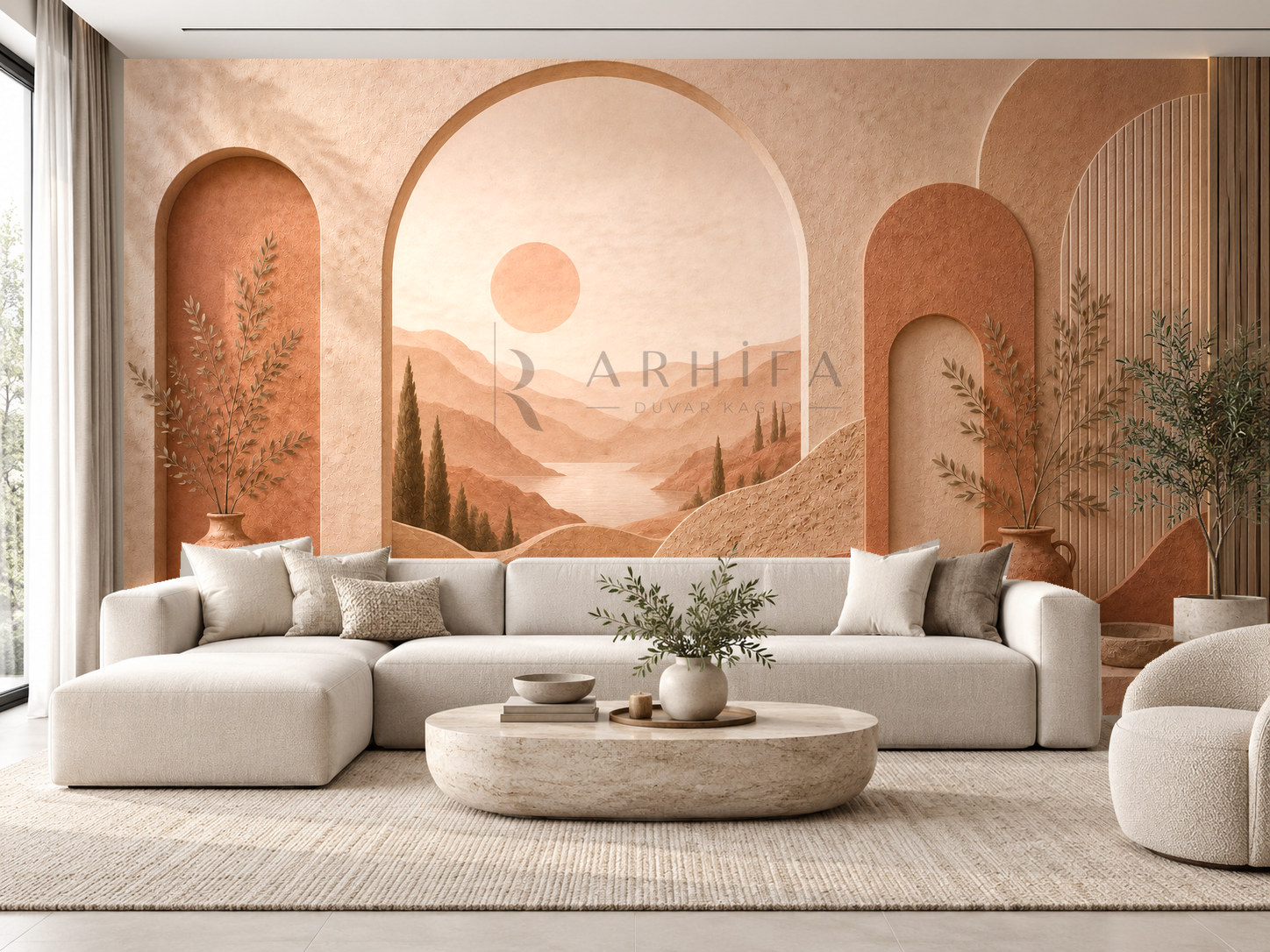 — Desert Arch Duvar Kağıdı (TR-001) – görsel 1