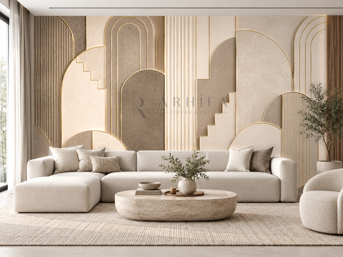 — Deco Balance Duvar Kağıdı (AD-014) – görsel 1