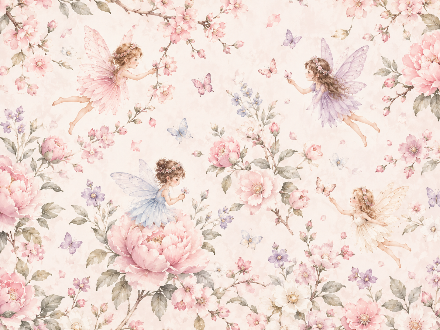 Fairy Blossom Duvar Kağıdı (FF-002A) – görsel 2