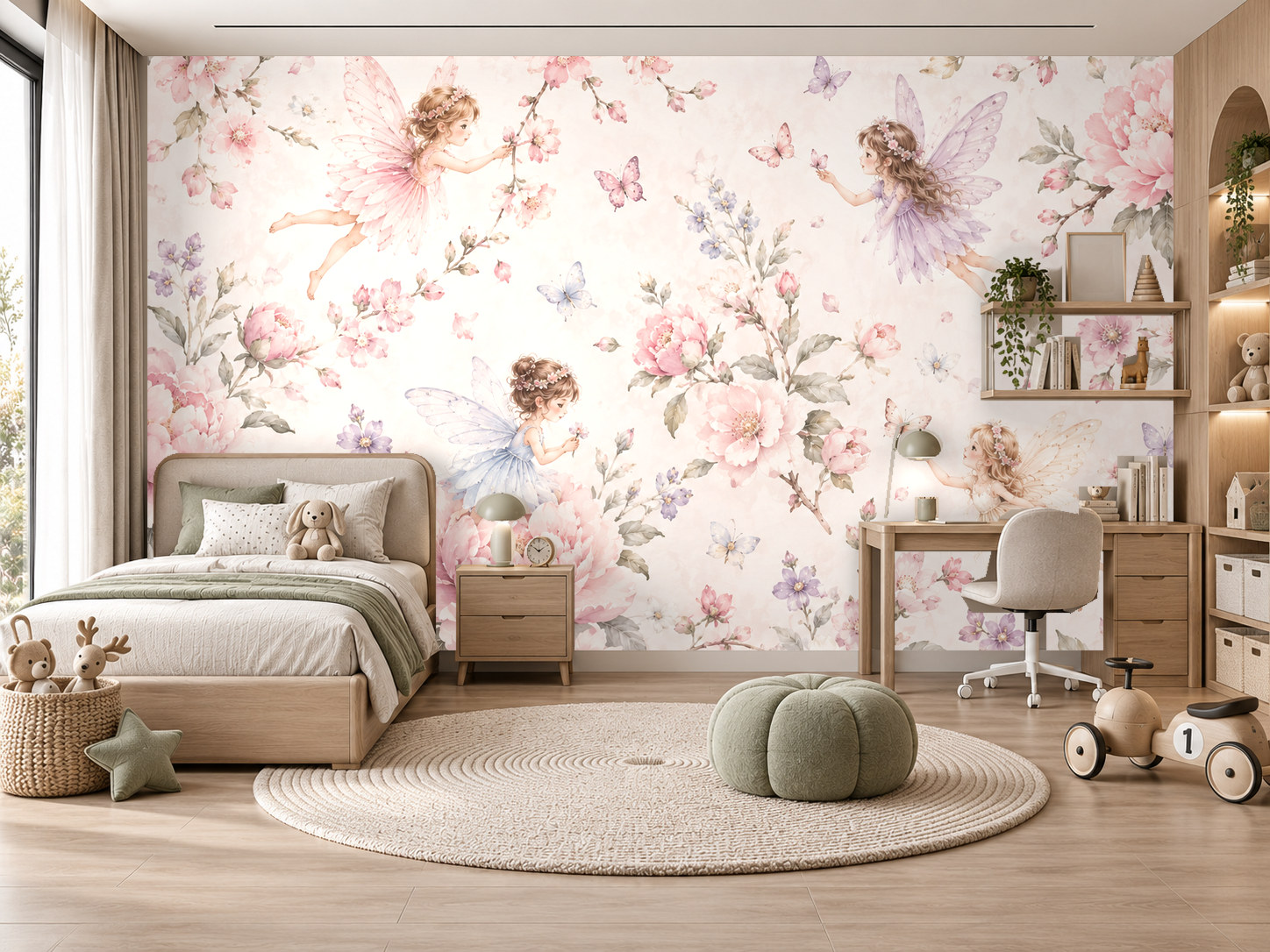 Fairy Blossom Duvar Kağıdı (FF-002A) – görsel 1