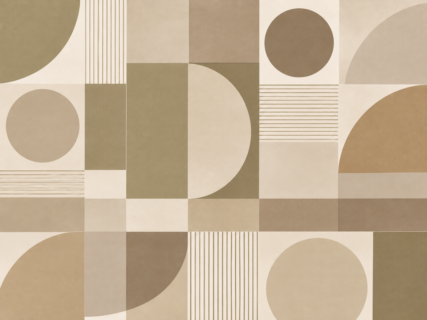 Khaki Quiet Grid Duvar Kağıdı (MGK-004A) – görsel 2
