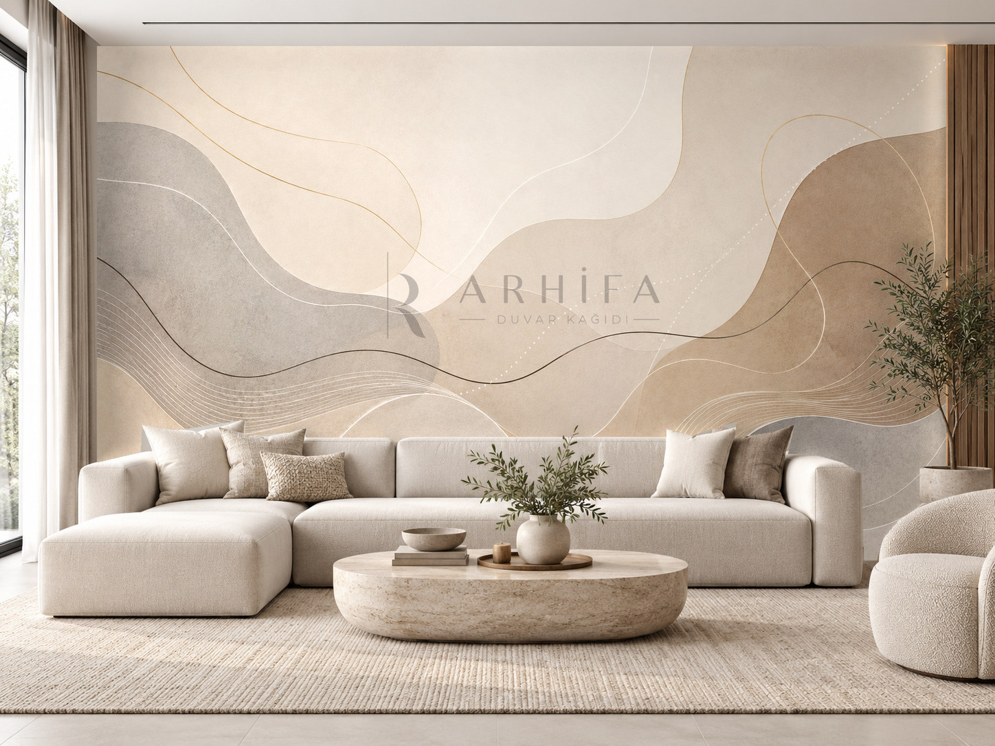 Signature Flow Duvar Kağıdı (C03-OL-015) – görsel 1