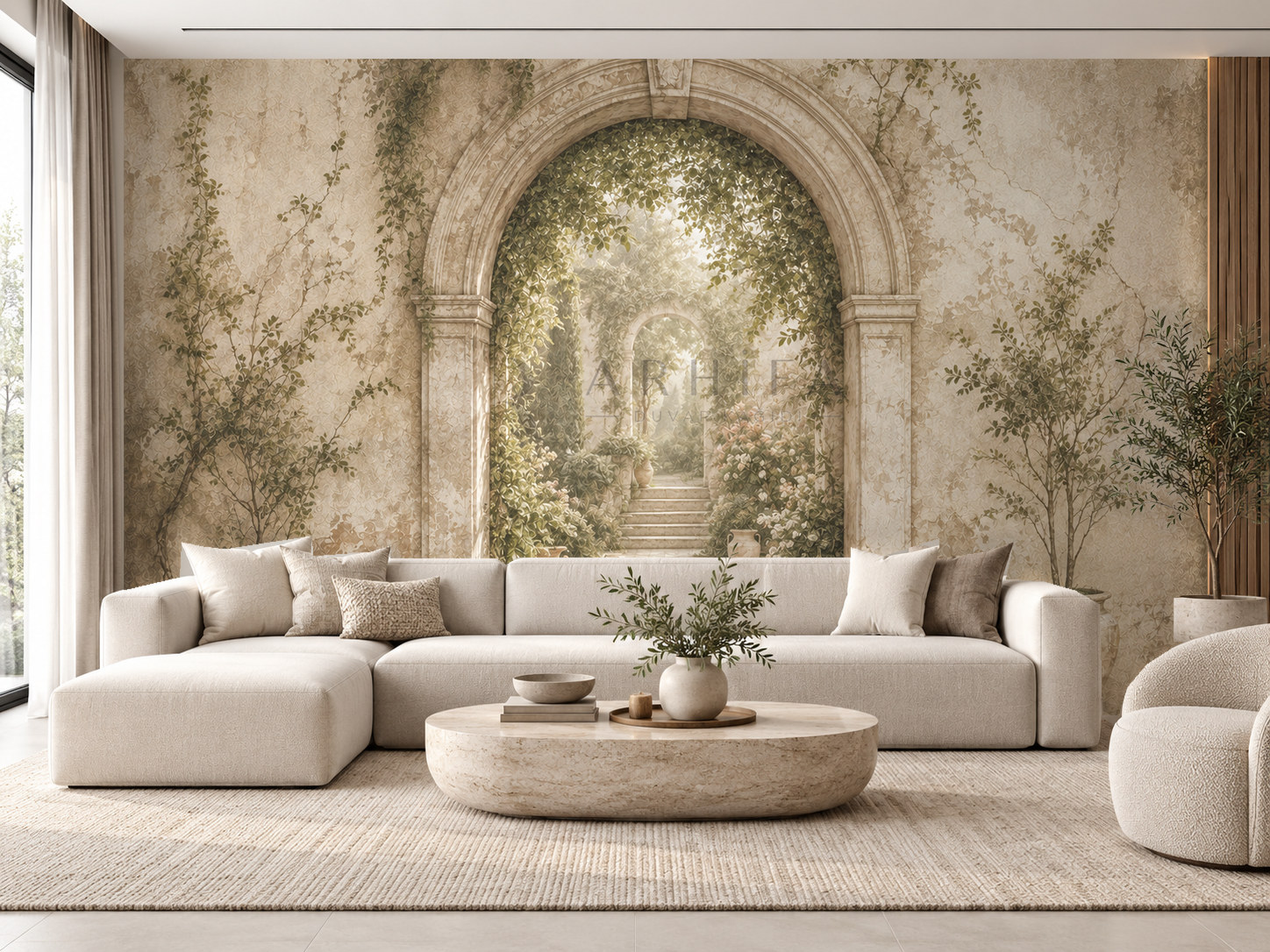Secret Garden Arch Duvar Kağıdı (C08-TR-003) – görsel 1