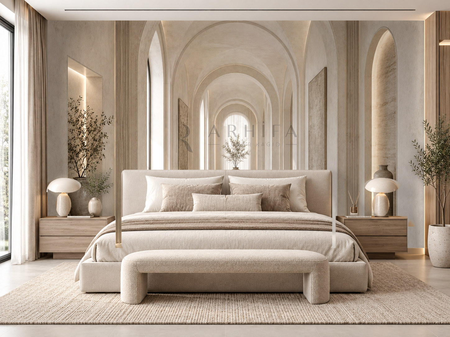 Quiet Luxury Hall Duvar Kağıdı (C08-TR-008) – görsel 1