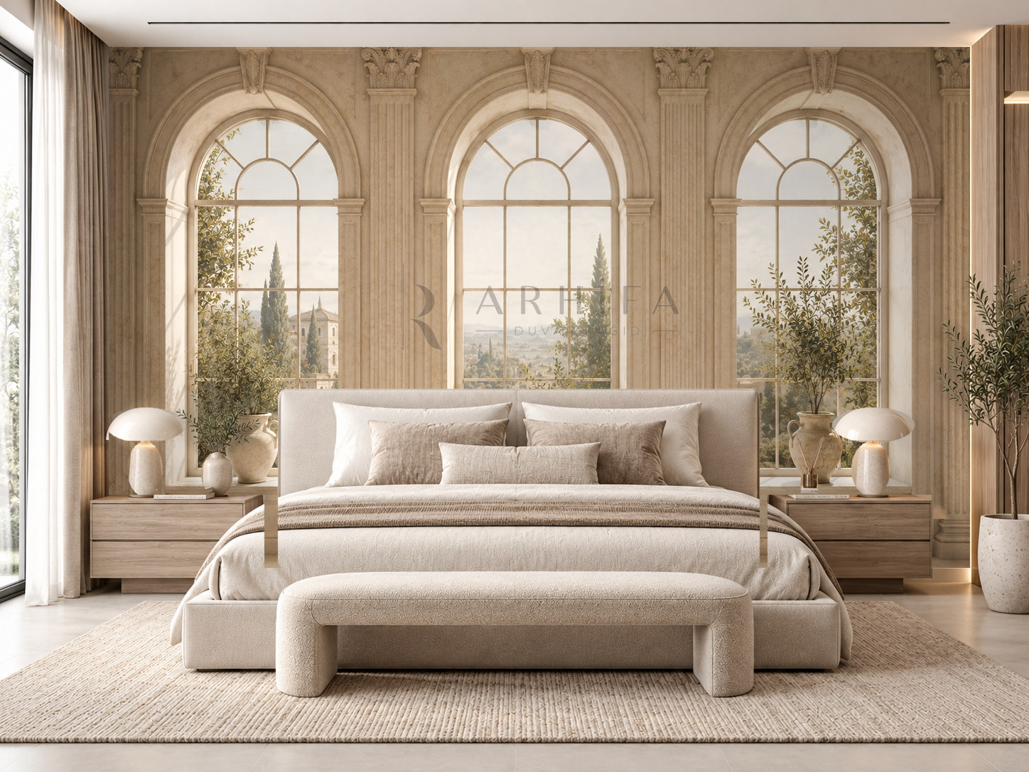 Architectural Windows Duvar Kağıdı (C08-TR-010) – görsel 1