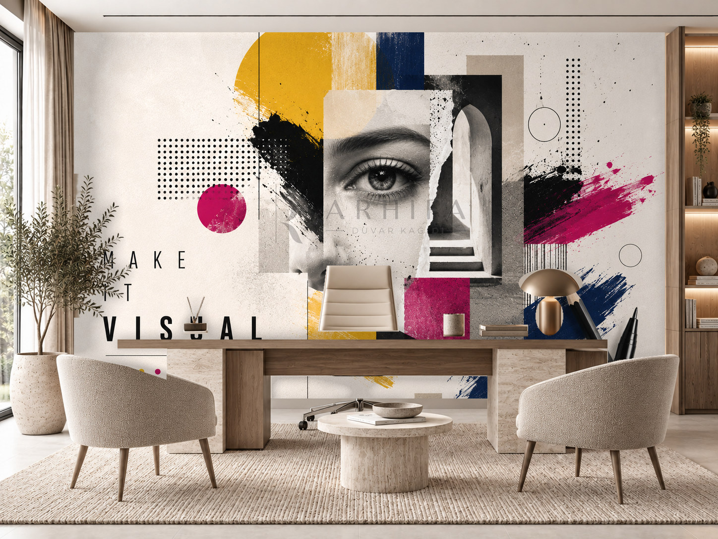 Make It Visual Duvar Kağıdı (C09-AD-006) – görsel 1