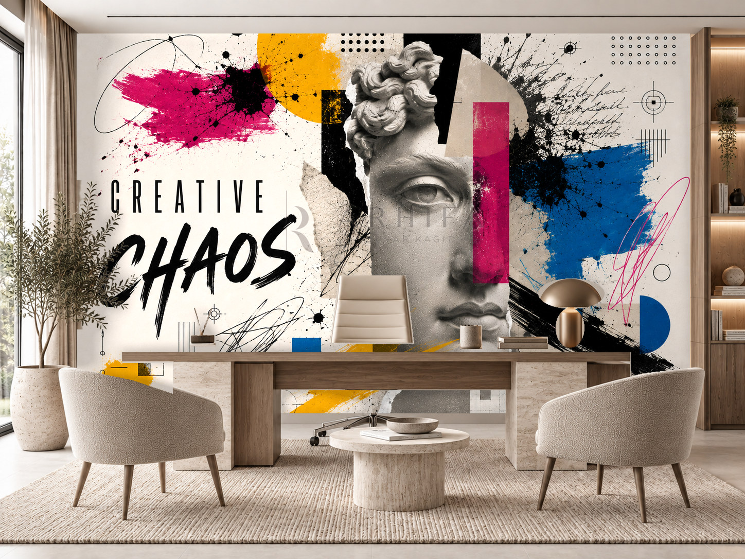 Creative Chaos Duvar Kağıdı (C09-AD-009) – görsel 1