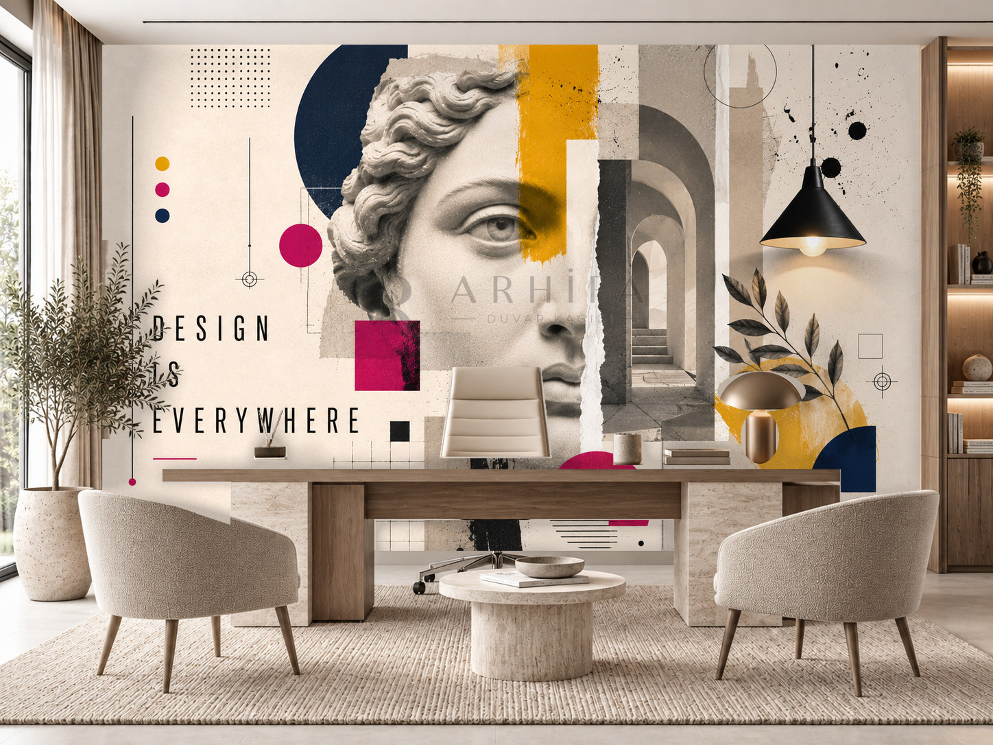 Design Is Everywhere Duvar Kağıdı (C09-AD-010) – görsel 1