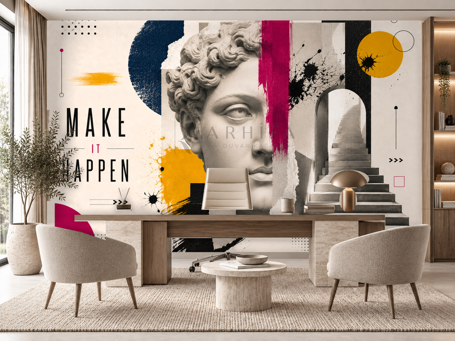 Make It Happen Duvar Kağıdı (C09-AD-012) – görsel 1