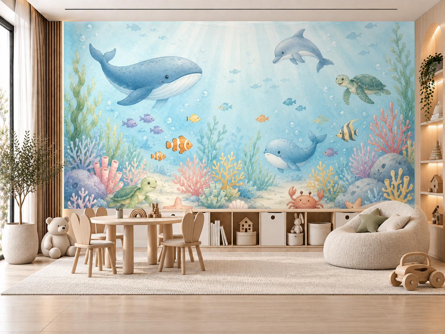 Little Ocean Duvar Kağıdı (HC-K003A) – görsel 1
