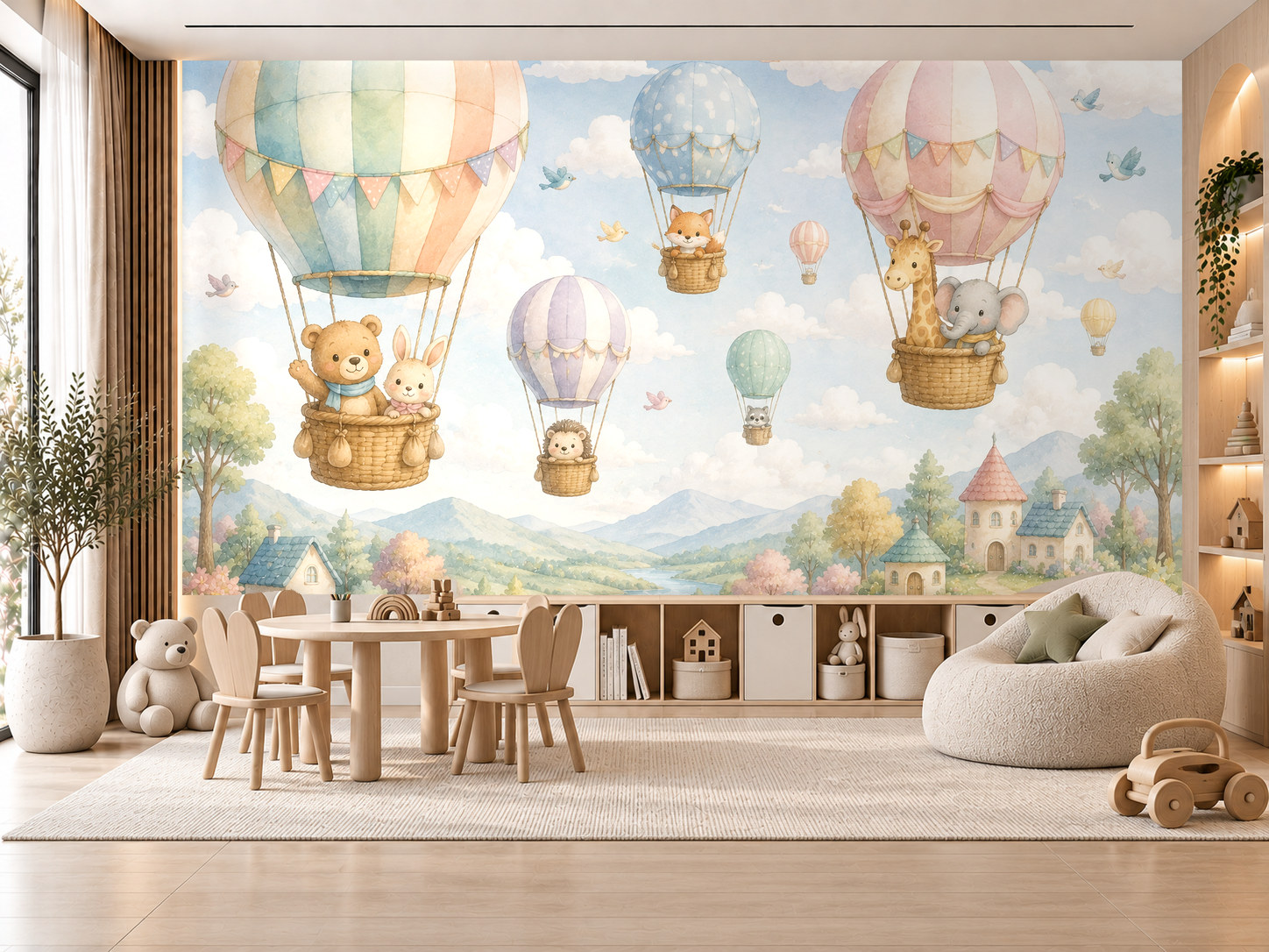 Balloon Adventure Duvar Kağıdı (HC-K004) – görsel 1