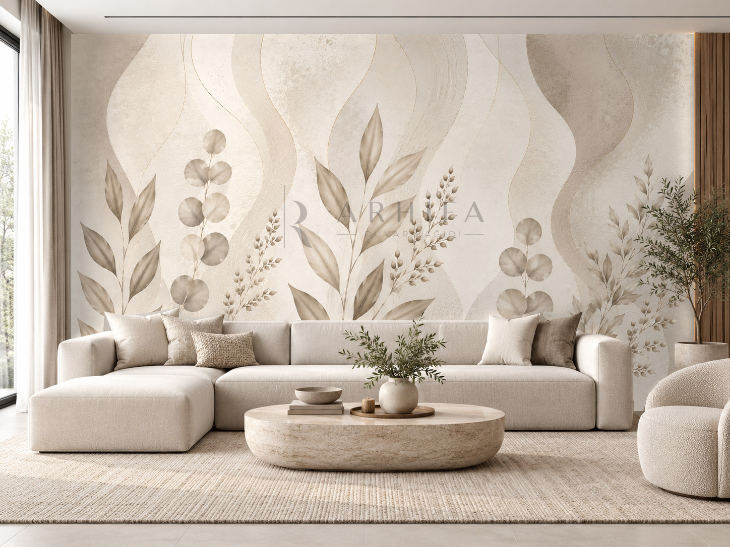 Taupe Whisper Duvar Kağıdı (C10-TC-001) – görsel 1