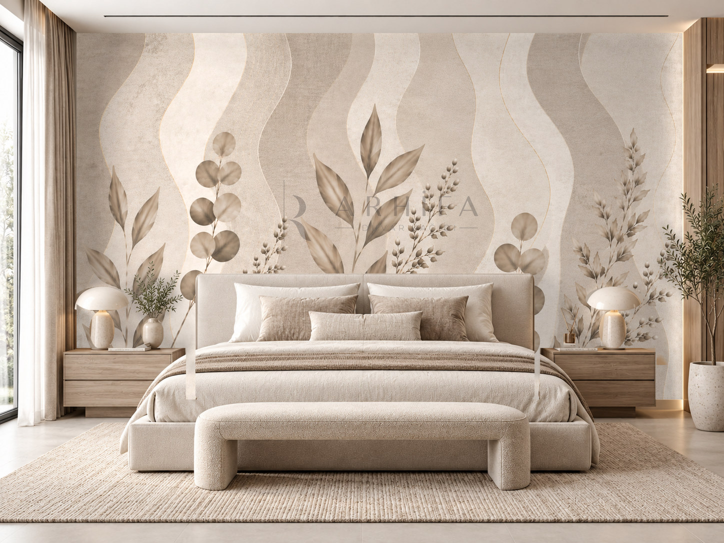 Taupe Harmony Duvar Kağıdı (C10-TC-010) – görsel 1