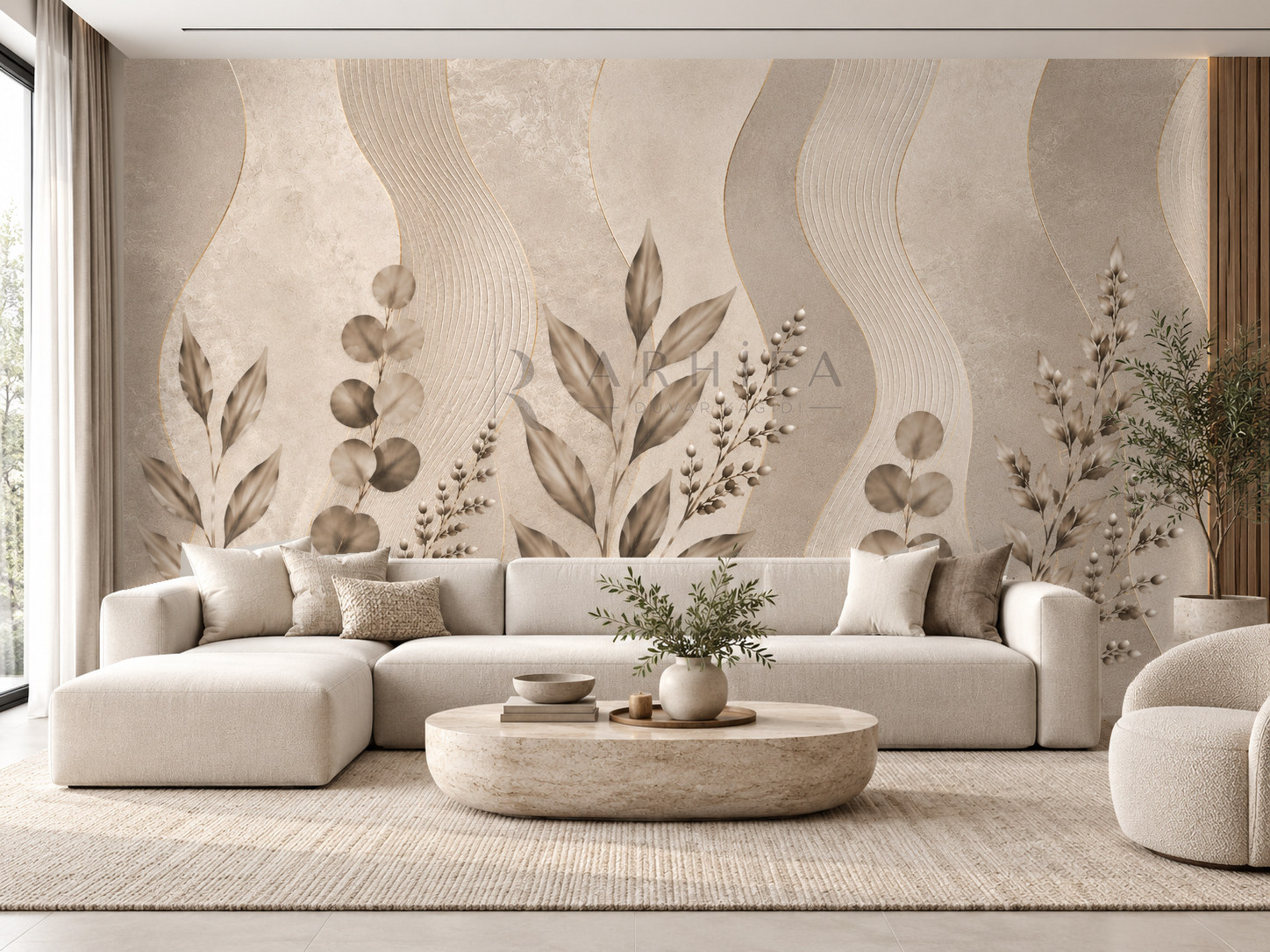 Taupe Prestige Duvar Kağıdı (C10-TC-015) – görsel 1