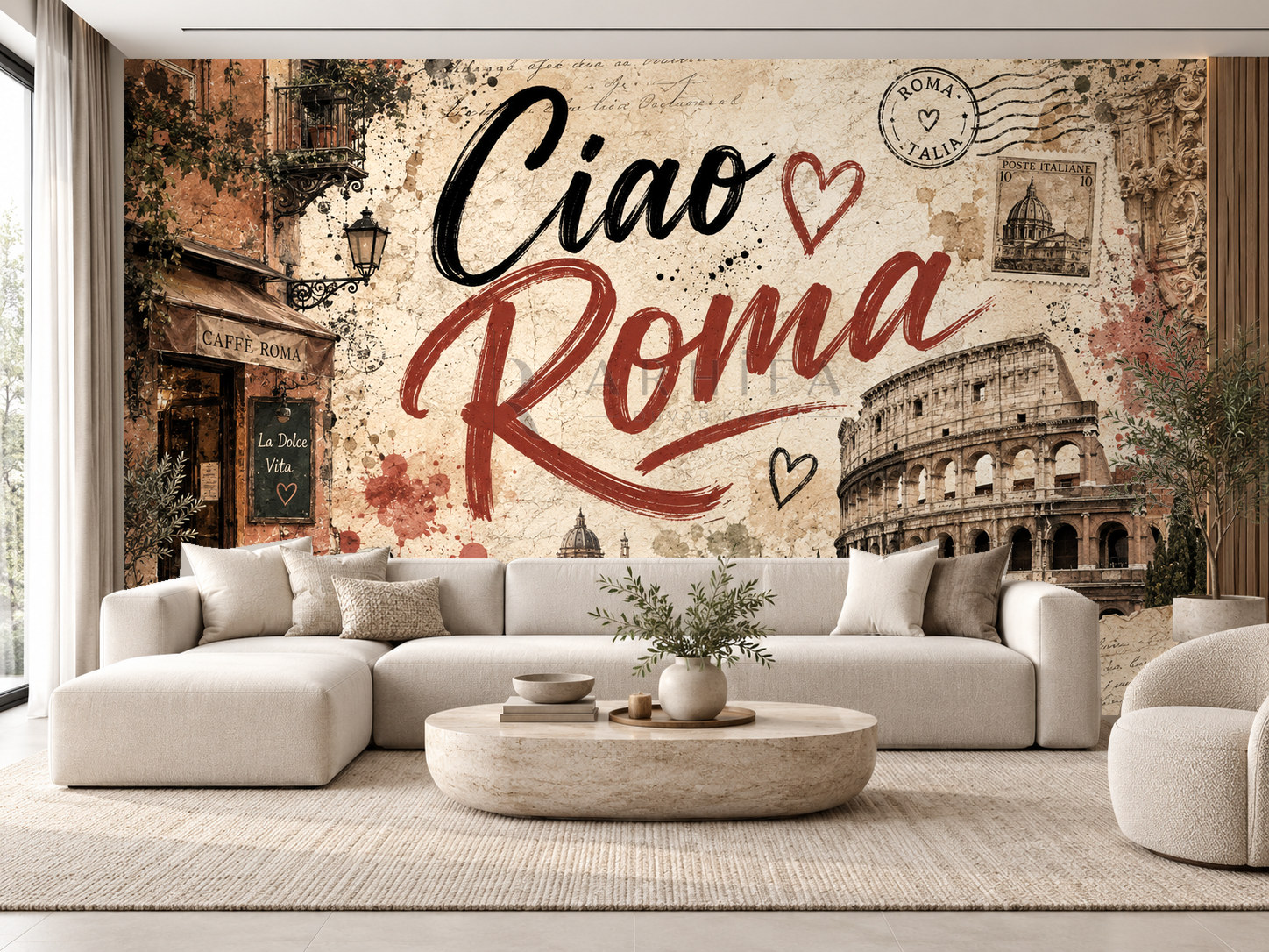 Ciao Roma Duvar Kağıdı (C11-TT-002) – görsel 1