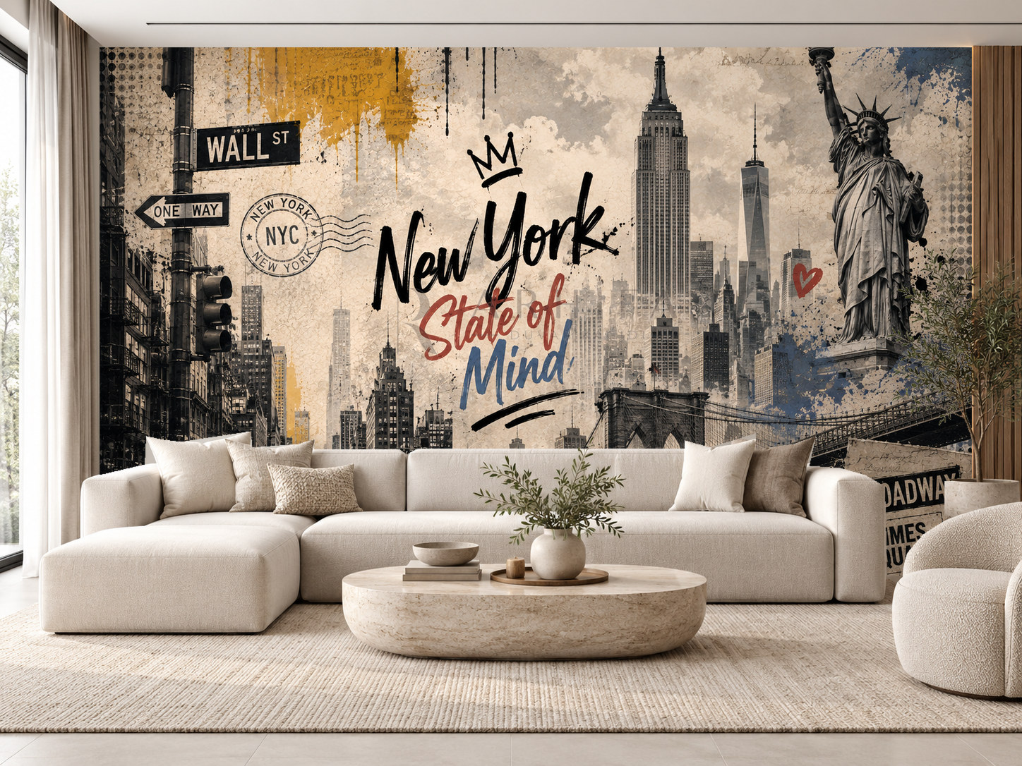 New York State of Mind Duvar Kağıdı (C11-TT-004) – görsel 1