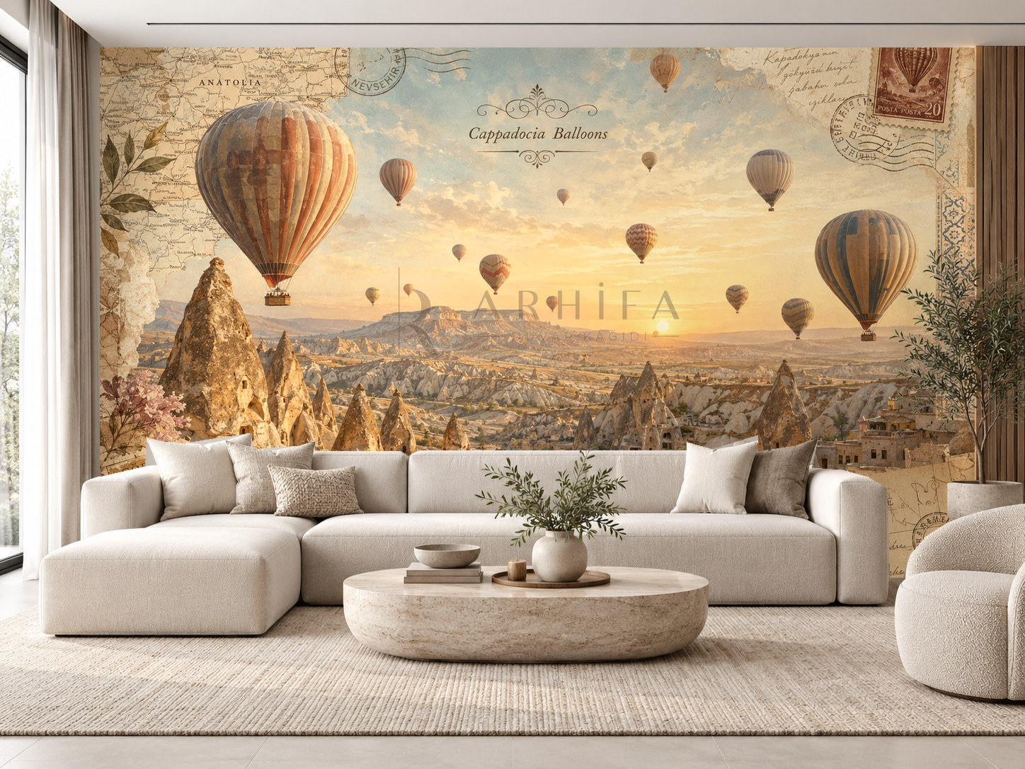 Cappadocia Balloons Duvar Kağıdı (C11-TT-008) – görsel 1
