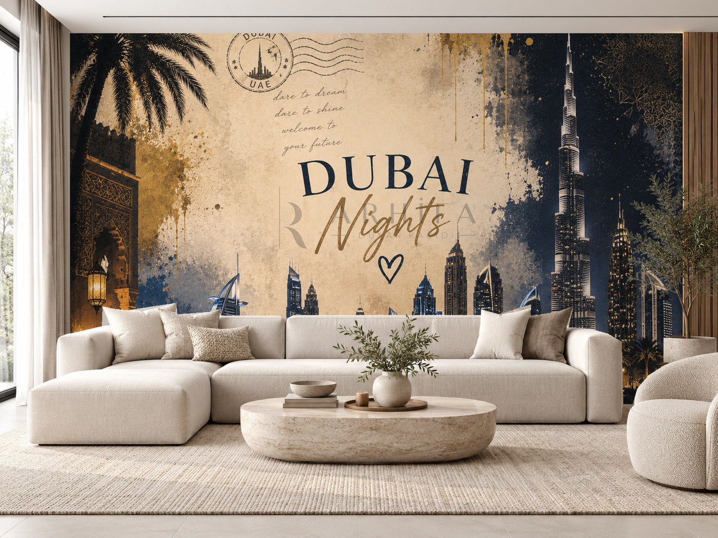 Dubai Nights Duvar Kağıdı (C11-TT-010) – görsel 1