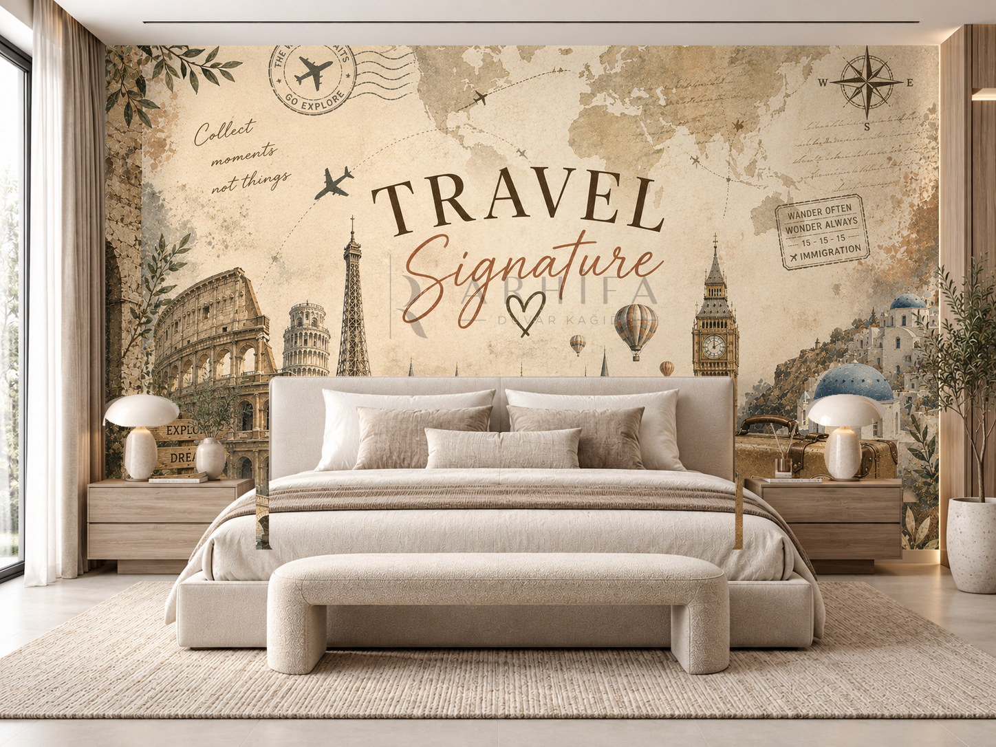 Travel Signature Duvar Kağıdı (C11-TT-015) – görsel 1