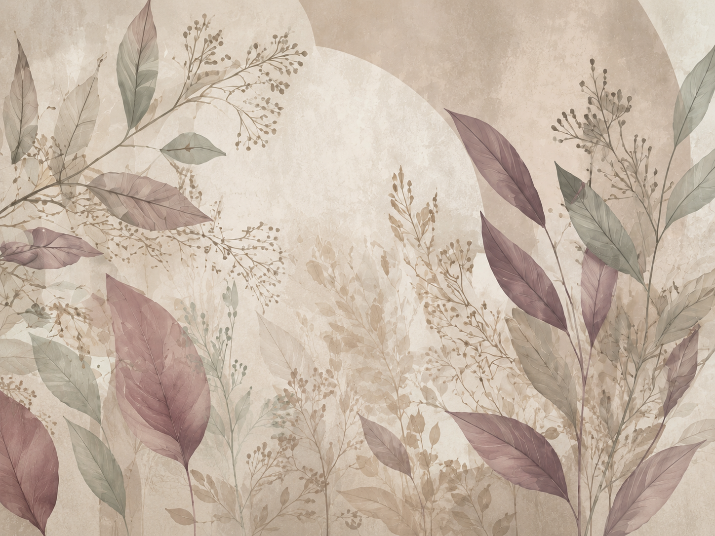 Botanical Harmony Duvar Kağıdı (SBM-001) – görsel 2