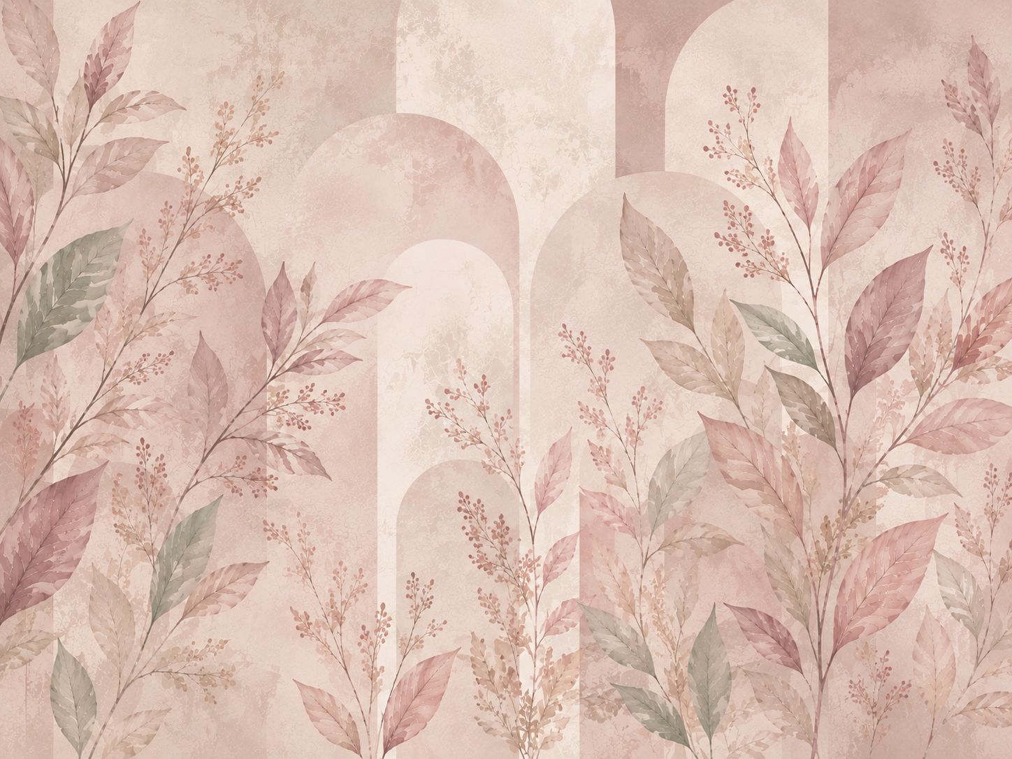 Dusty Rose Garden — Kaynak Varyantı Duvar Kağıdı (C01-SBM-004B) – görsel 2