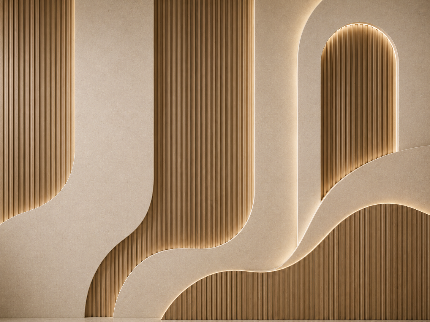 Timber Relief — Kaynak Varyantı Duvar Kağıdı (C06-FP-006B) – görsel 2