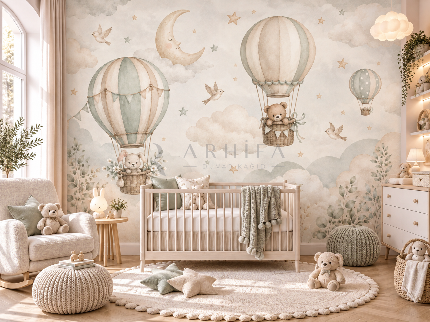 Little Sky - Çocuk Odası Duvar Kağıdı (BD-002) görsel