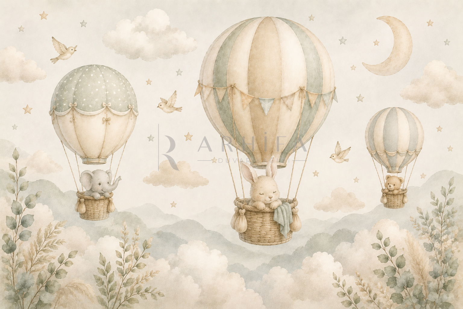 Dream Balloon Duvar Kağıdı (BD-007) – görsel 2