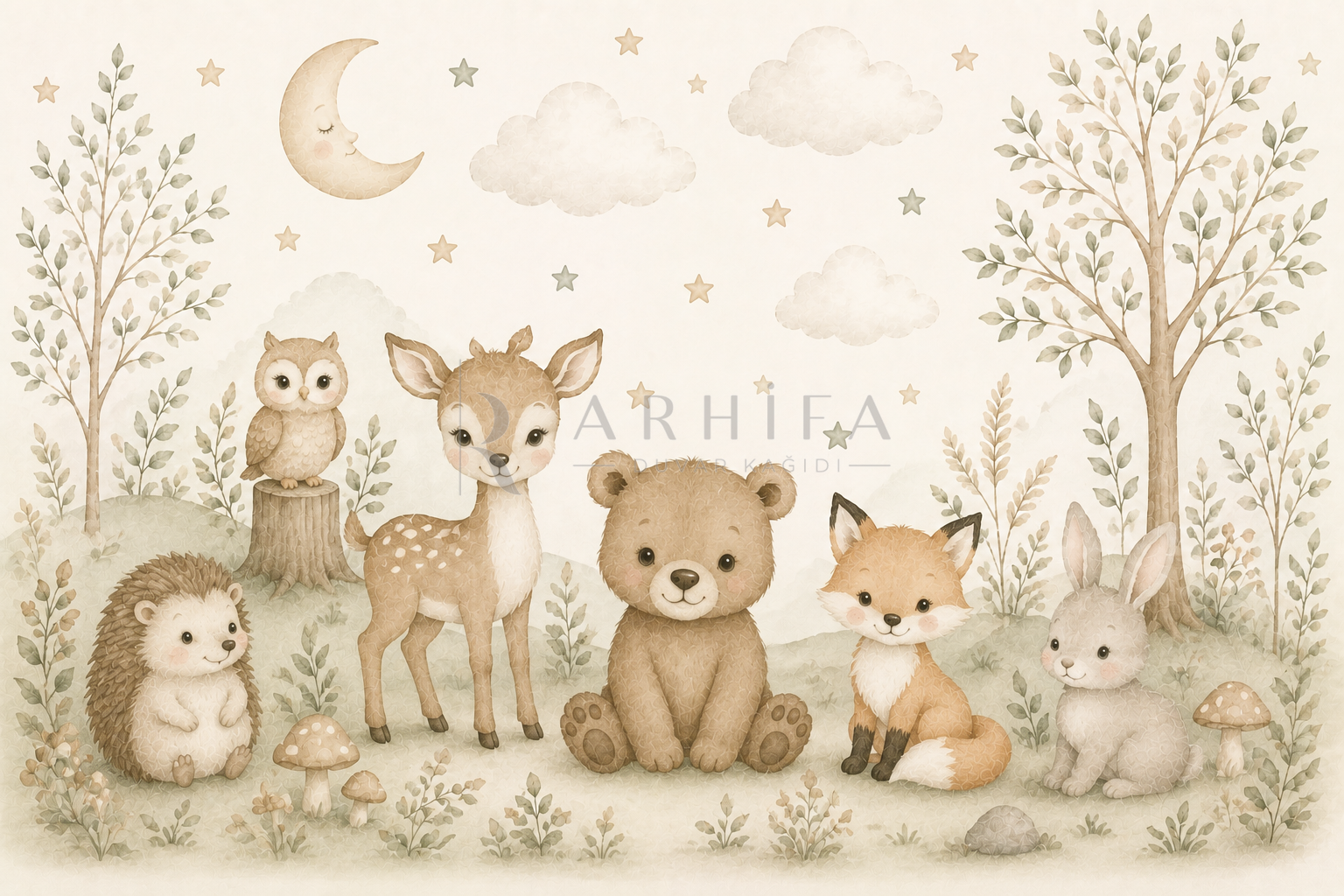 Baby Woodland Duvar Kağıdı (BD-012) – görsel 2