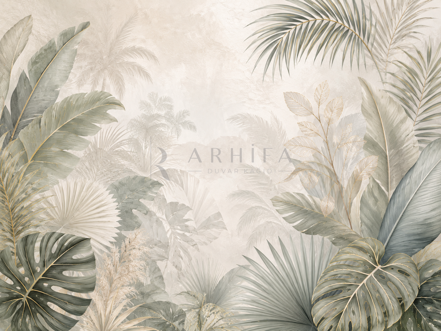 — Tropical Mist Duvar Kağıdı (BL-001) – görsel 2