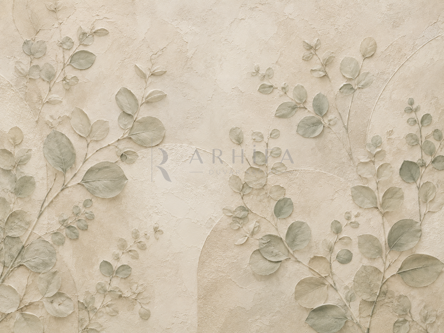 — Eucalyptus Relief Duvar Kağıdı (BR-001) – görsel 2