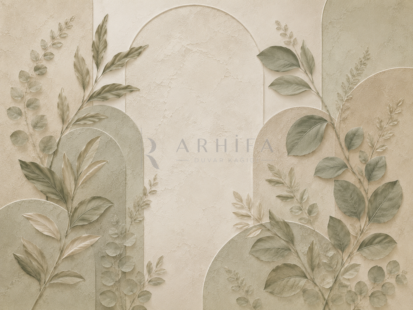 — Botanical Arch Duvar Kağıdı (BR-006) – görsel 2