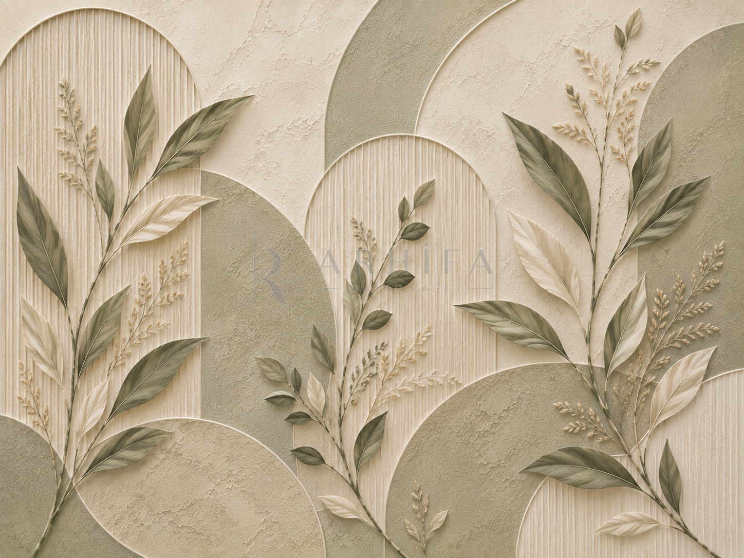 — Botanical Signa Duvar Kağıdı (BR-015) – görsel 2