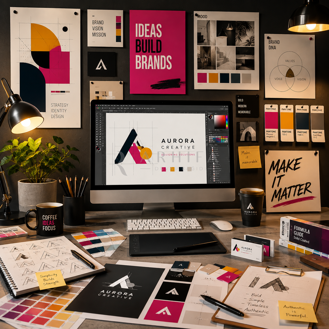 — Brand Studio Duvar Kağıdı (CA-002) – görsel 2