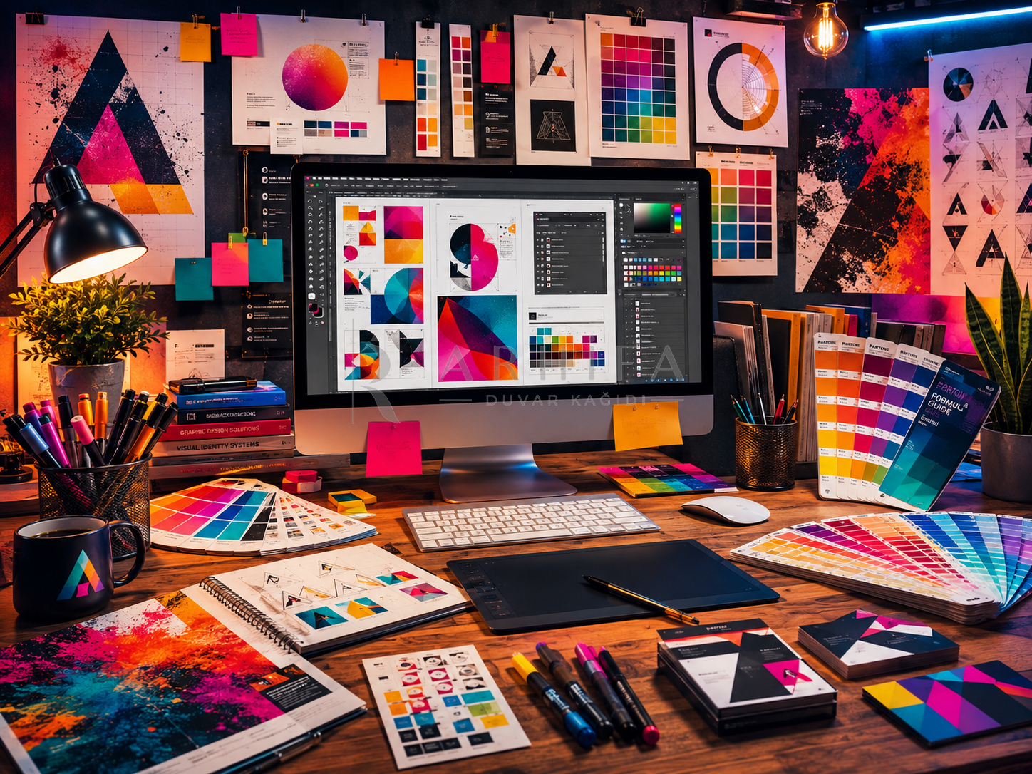 — Color Lab Duvar Kağıdı (CA-003) – görsel 2