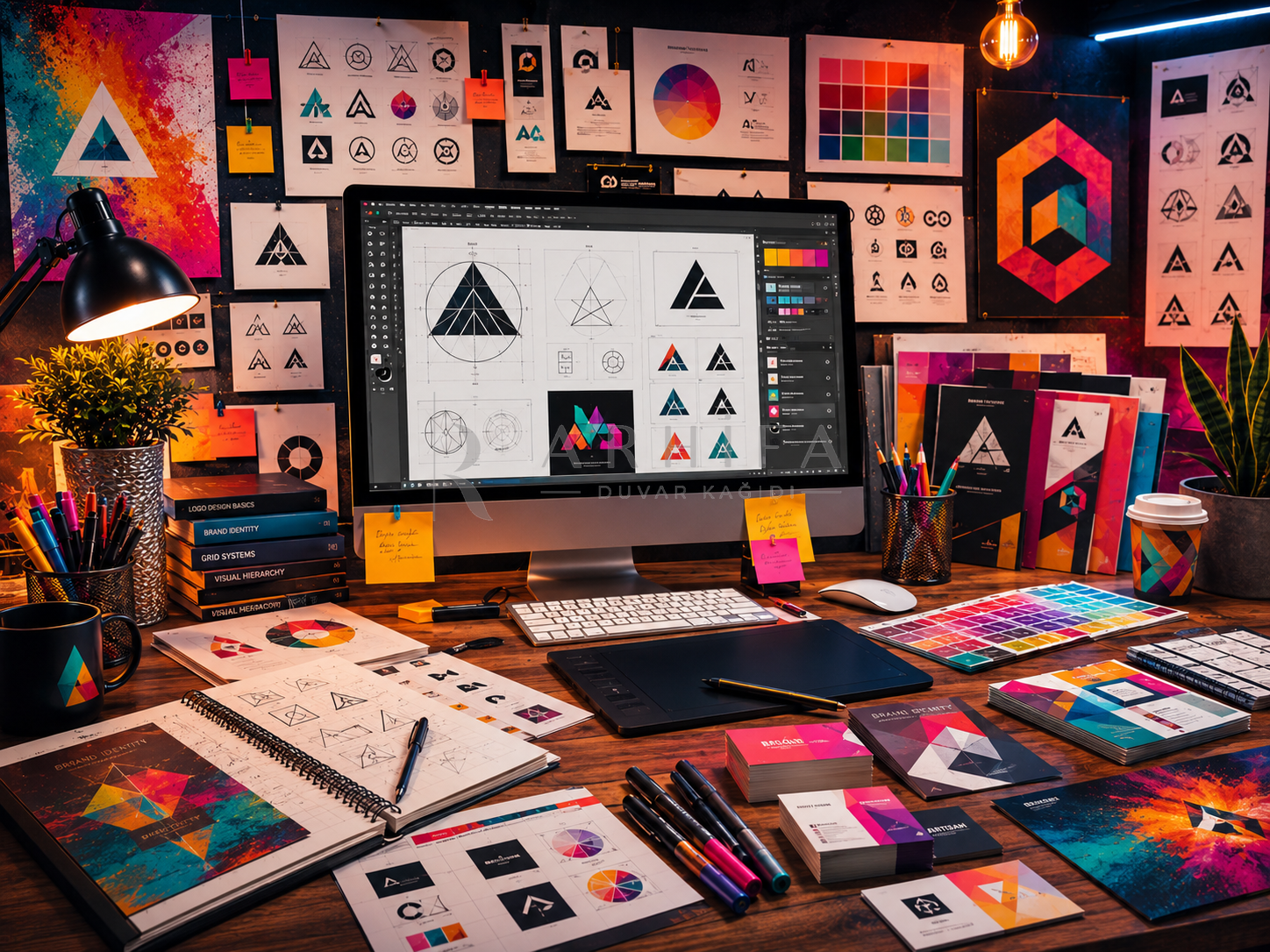 — Logo Workshop Duvar Kağıdı (CA-004) – görsel 2