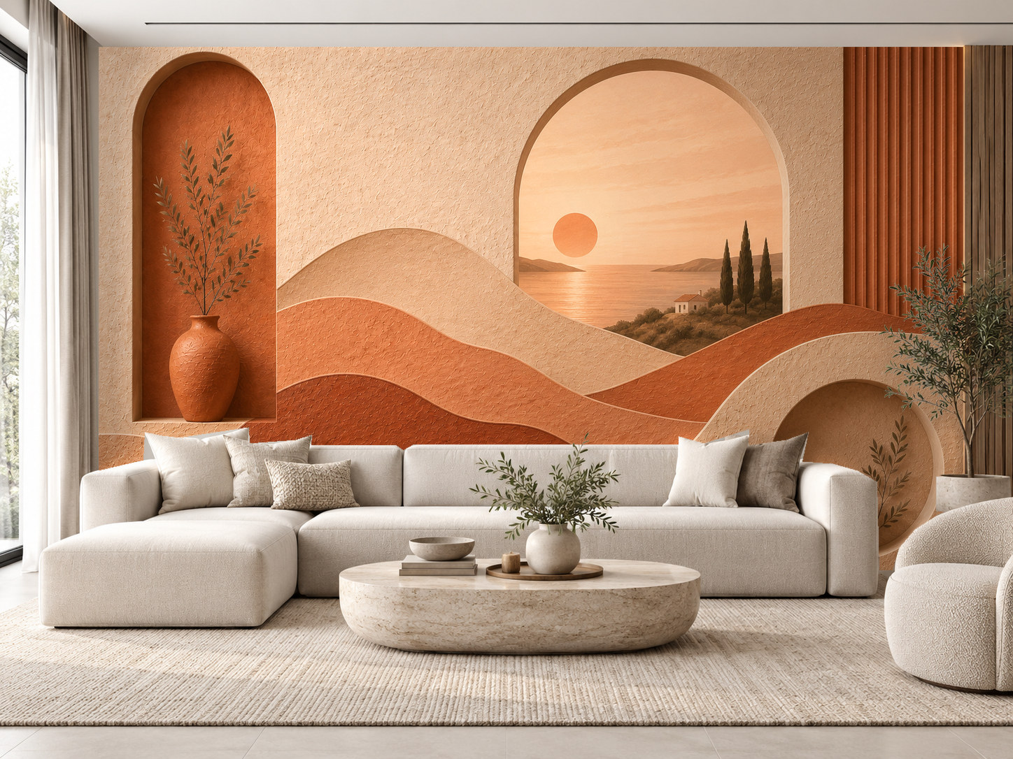 Terracotta Vista Duvar Kağıdı (TT-012) – görsel 1