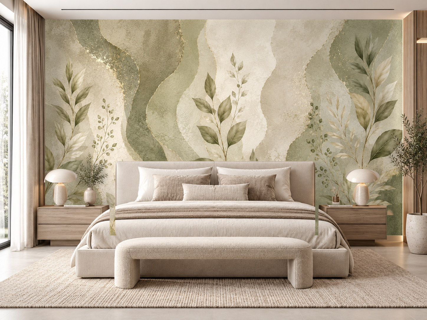 Olive Mood 1 Duvar Kağıdı (IH-006)